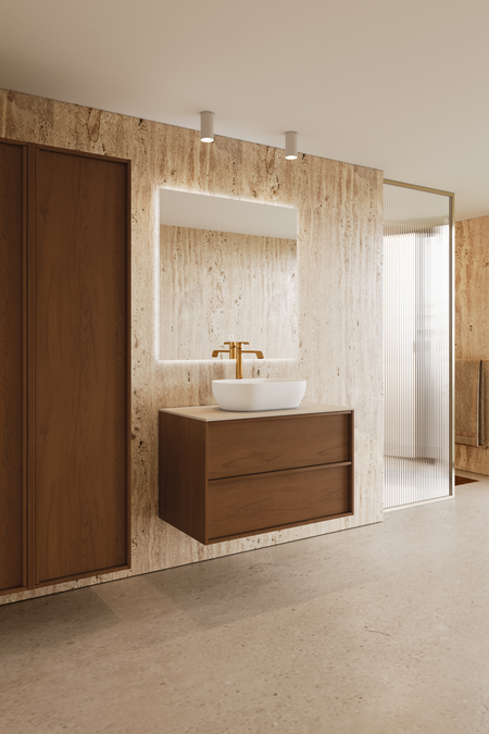 Allaskaluste ovaalilla malja-altaalla Casa H12