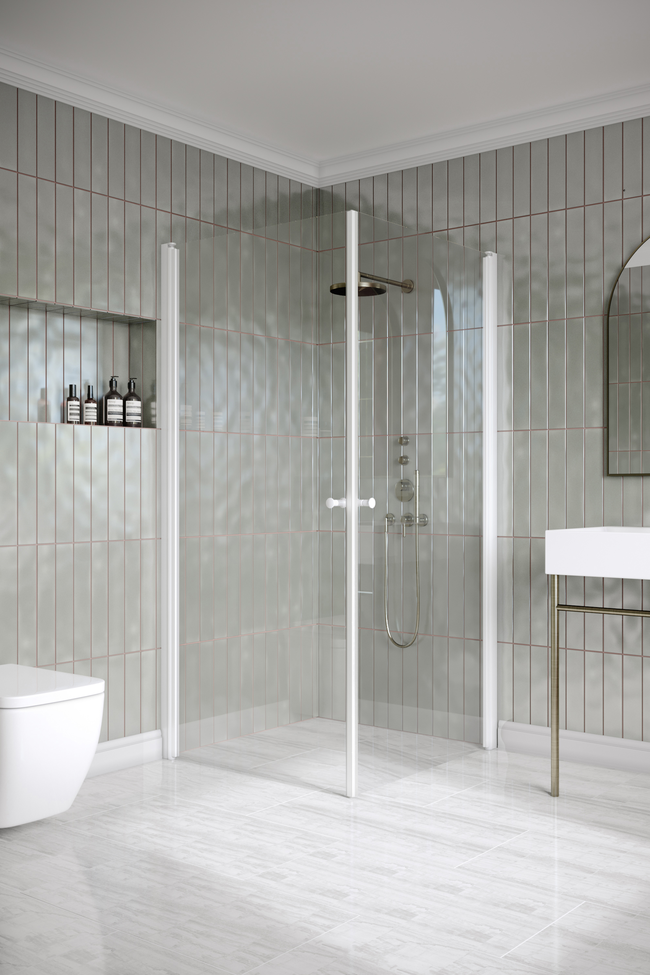 Shower enclosure with hinged doors Classic 148 (102x102)