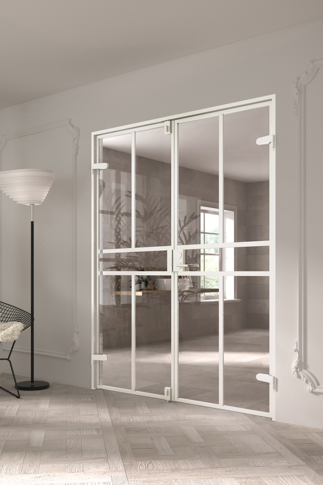 Glass doors with leverbolts Inne M12 Classic 1.2