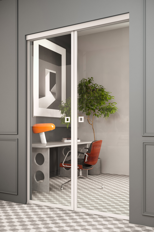 Pocketdoor pariovet soft closing -mekanismilla Inne P2N New York