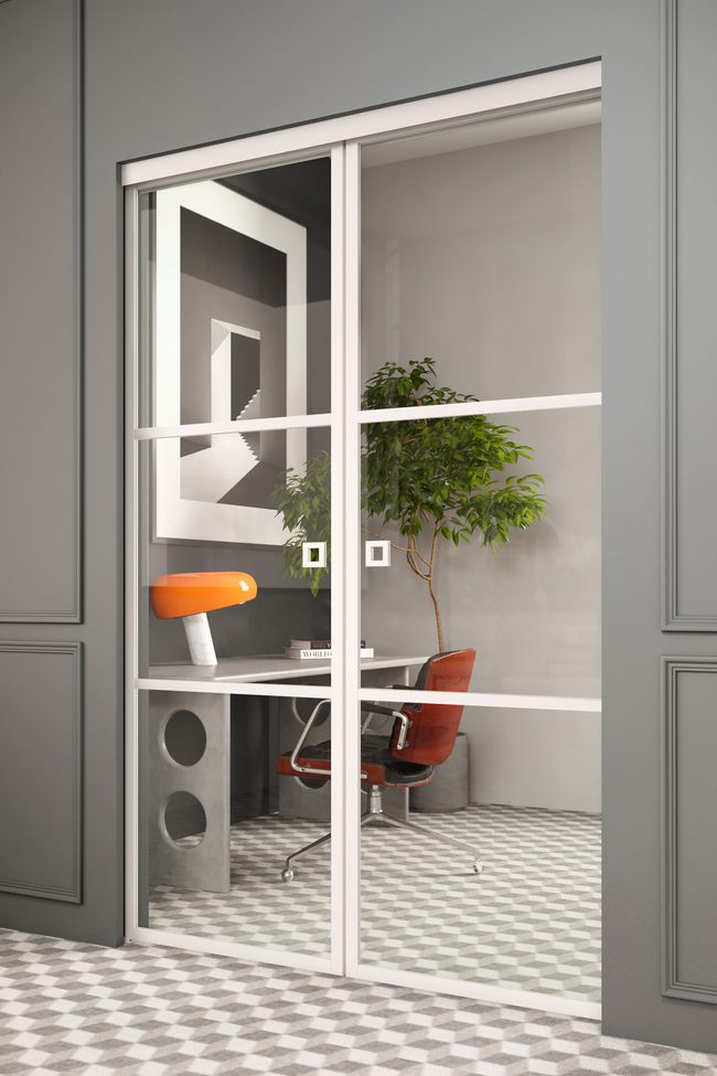 Pocketdoor pariovet soft closing -mekanismilla Inne P2T Tokyo