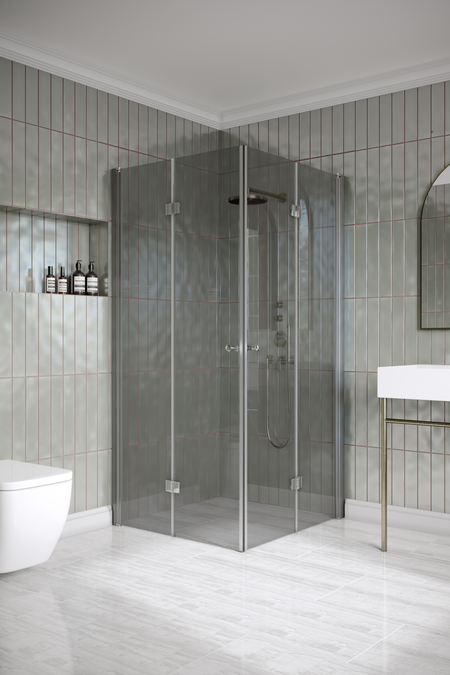 Suihkunurkka taittuvilla ovilla Classic 150 (103x103)