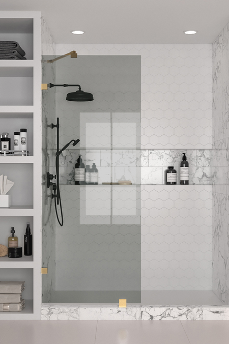 Kiinteä suihkuseinä Vetro 511