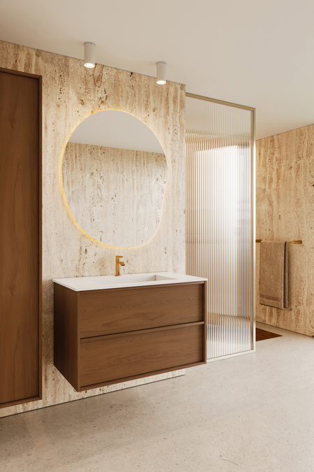 Allaskaappi Corian tasoaltaalla Casa H04
