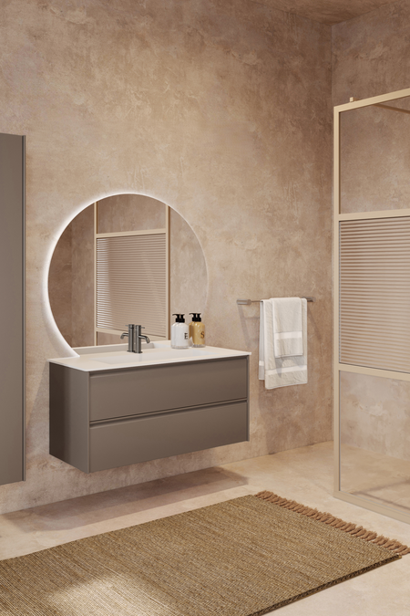 Allaskaluste Corian tasoaltaalla Luna L04