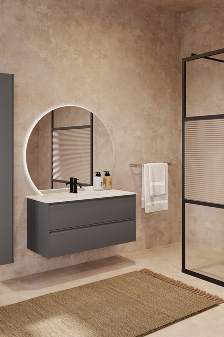 Allaskaluste Corian tasoaltaalla Luna L04