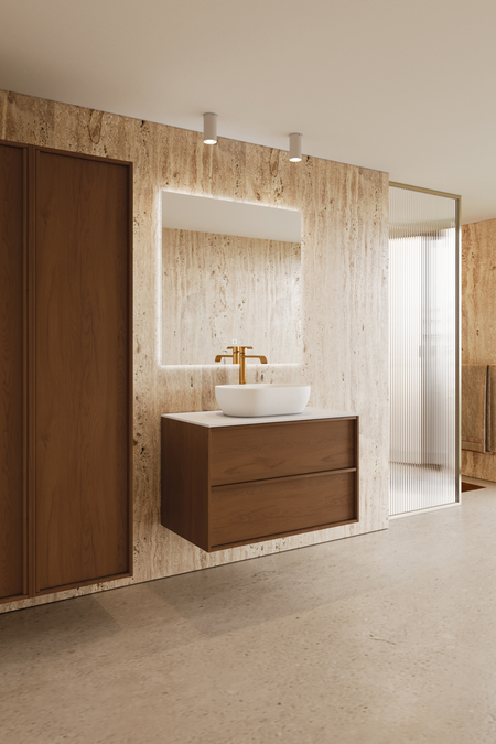 Allaskaluste ovaalilla malja-altaalla Casa H12