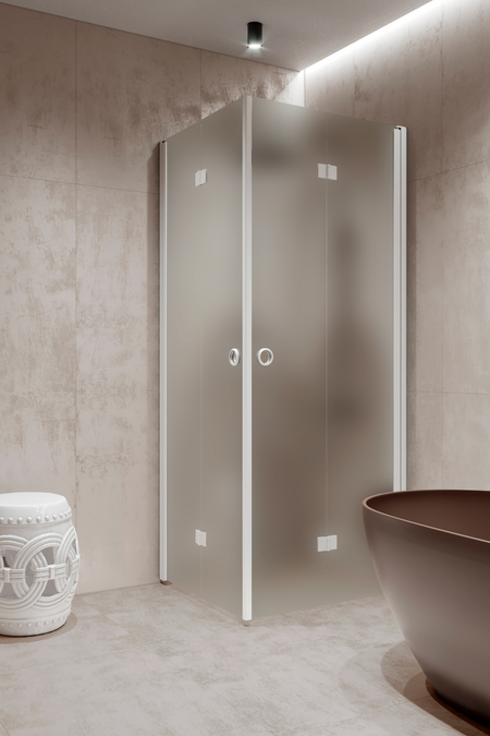 Suihkunurkka taittuvilla ovilla Forma 376