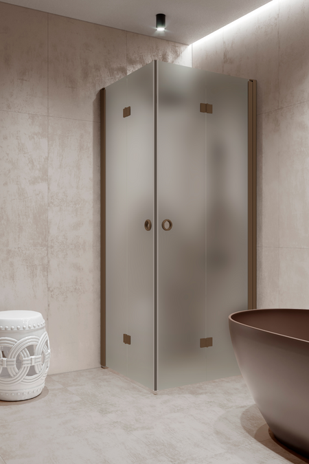 Suihkunurkka taittuvilla ovilla Forma 376